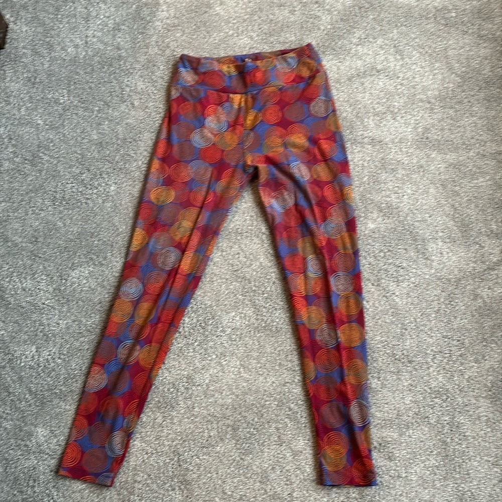 Lularoe leggings- multicolored circles